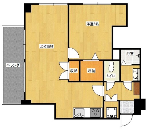 高良運送マンションの物件間取画像